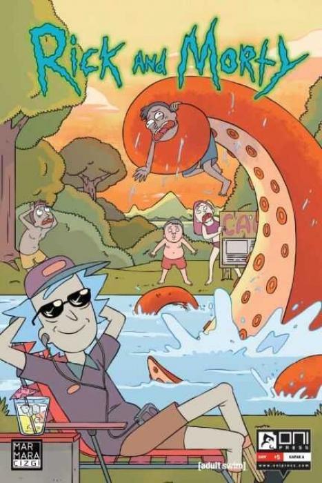 Vorderes Coverbild Rick and Morty 5