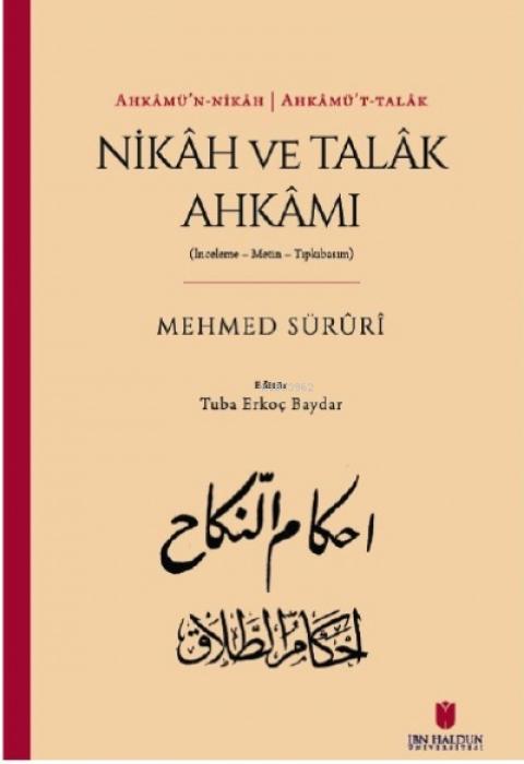 Vorderes Coverbild Ahkamün-Nikah Ahkamüt-Talak - Nikah ve Talak Ahkami
