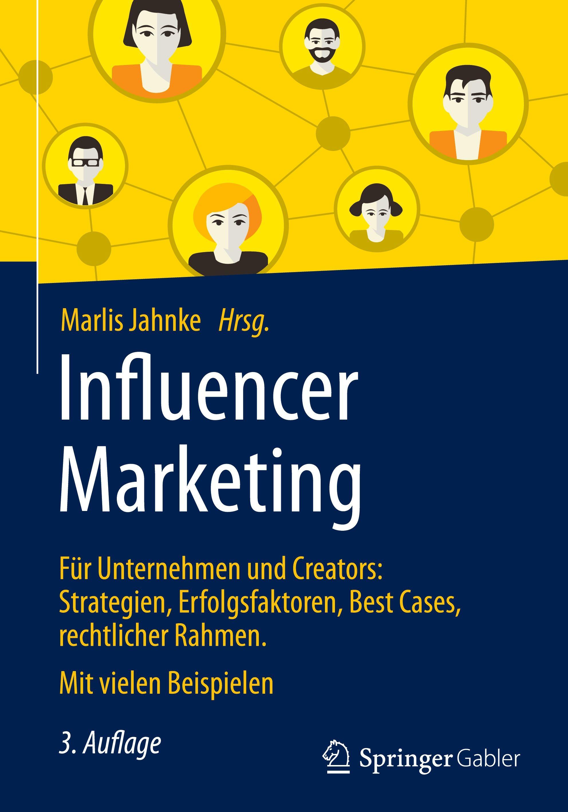 Vorderes Coverbild Influencer Marketing