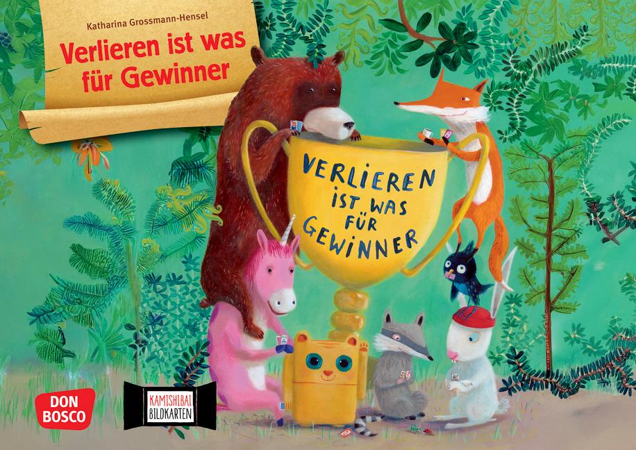Vorderes Coverbild Verlieren ist was für Gewinner. Kamishibai Bildkartenset