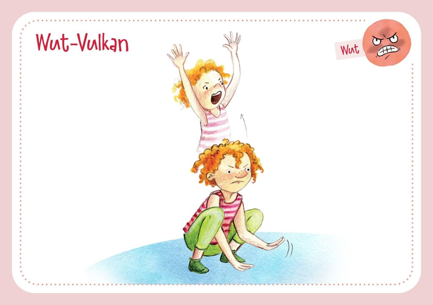 Beispielinhalt (Bild) Gefühle in Balance mit Kinderyoga