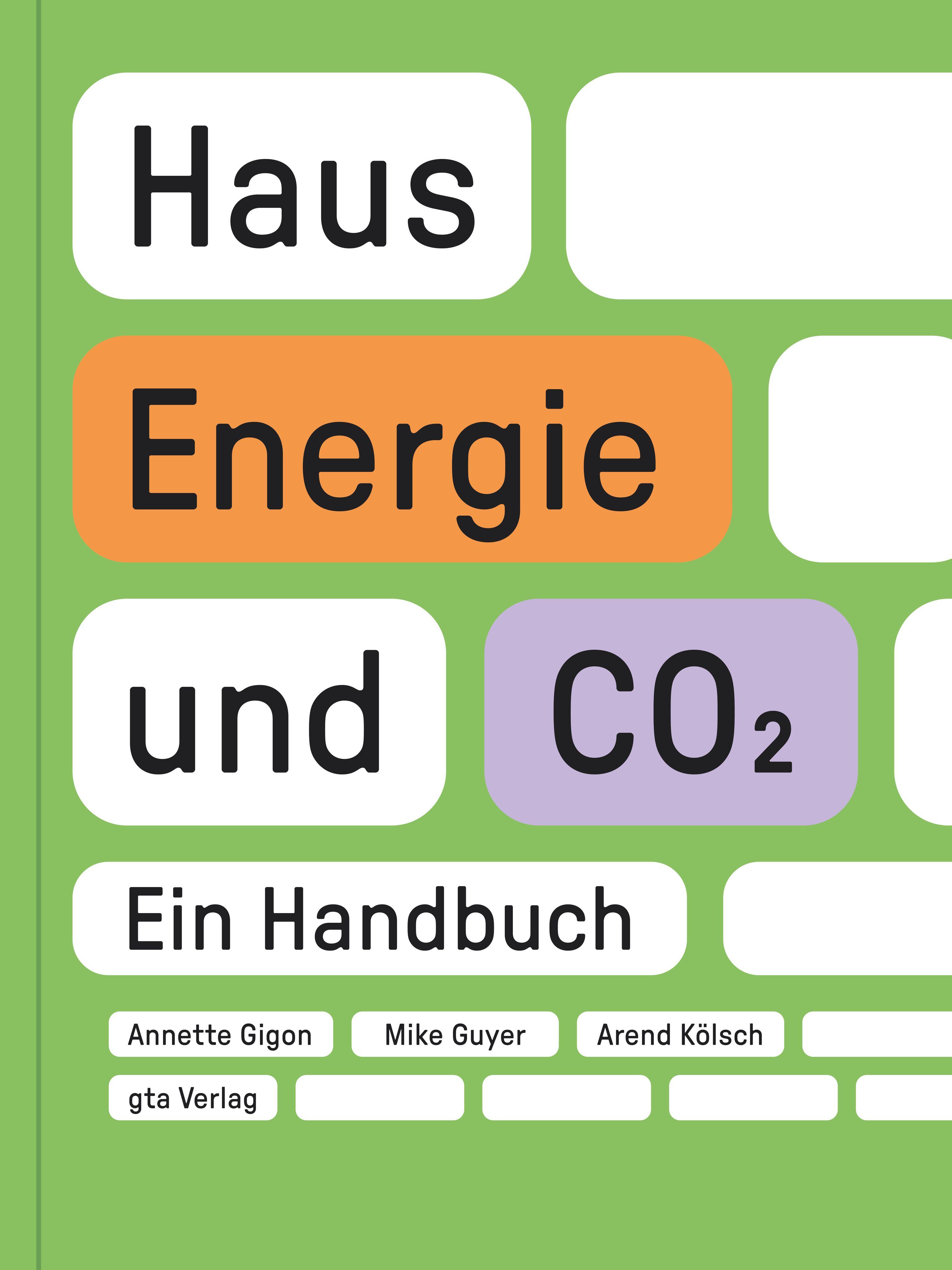 Vorderes Coverbild Haus, Energie und CO2