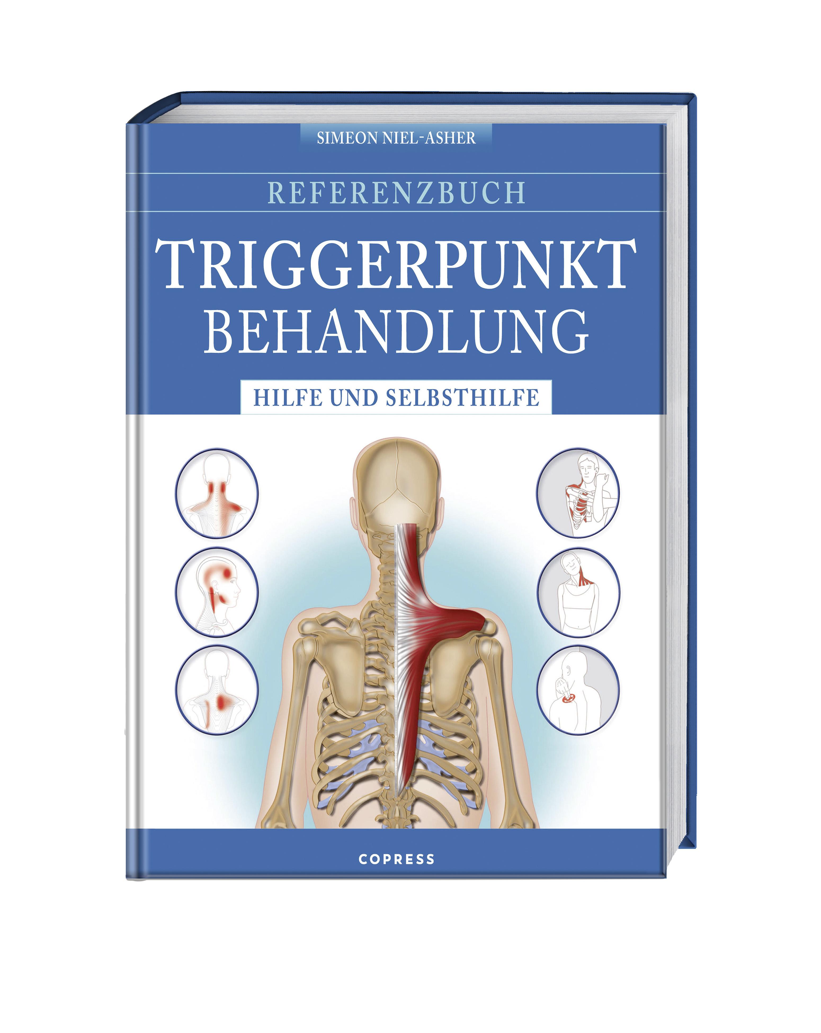 Vorderes Coverbild Referenzbuch Triggerpunkt Behandlung