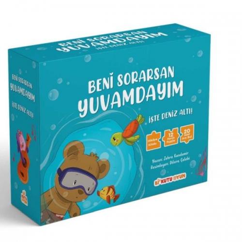 Vorderes Coverbild Beni Sorarsan Yuvamdayim - Iste Yer Alti Kitap ve Yapboz Seti