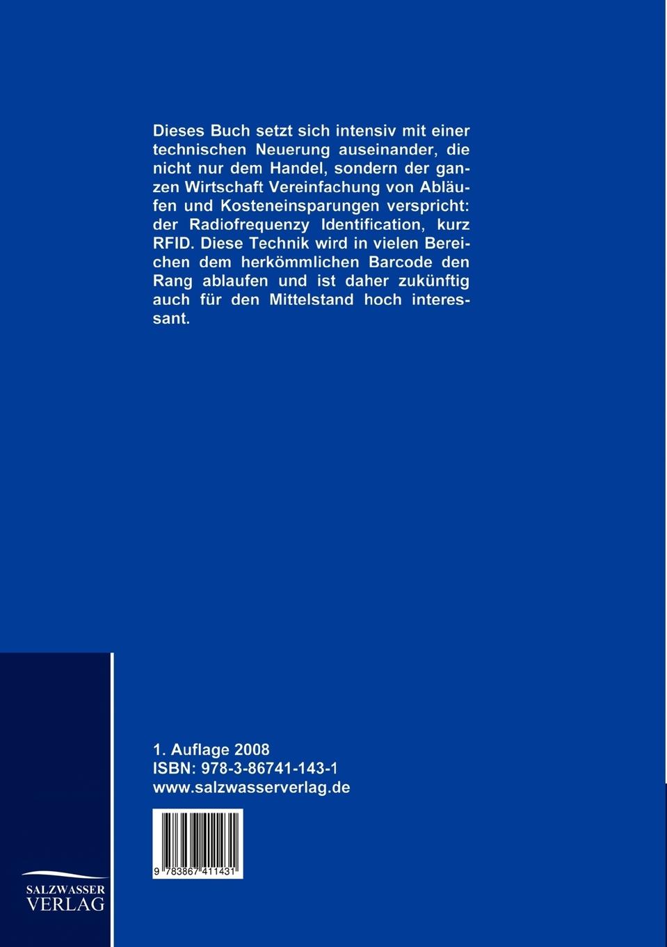 Rückseitencover RFID-Technologie