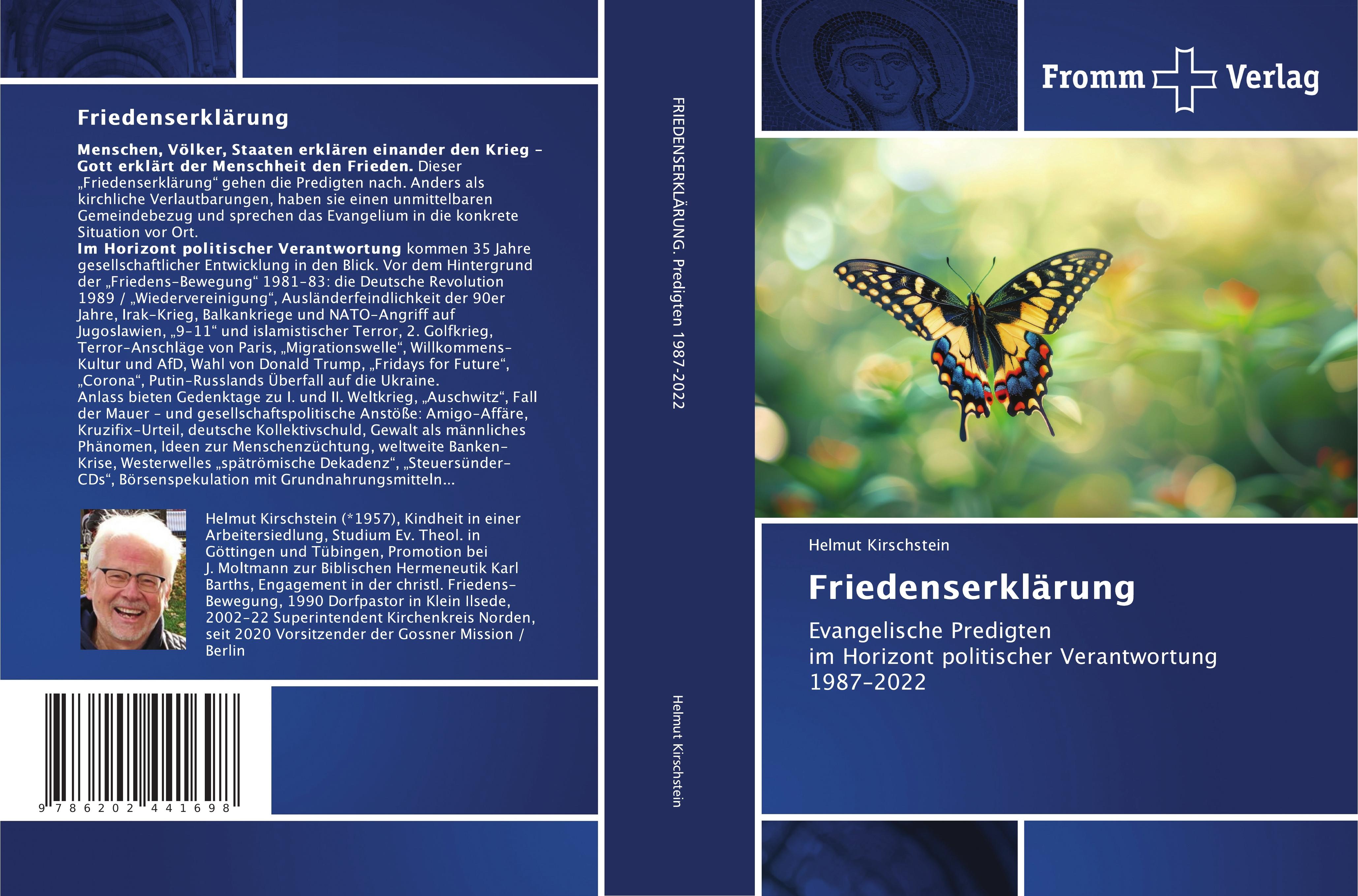 Vorderes Coverbild Friedenserklärung