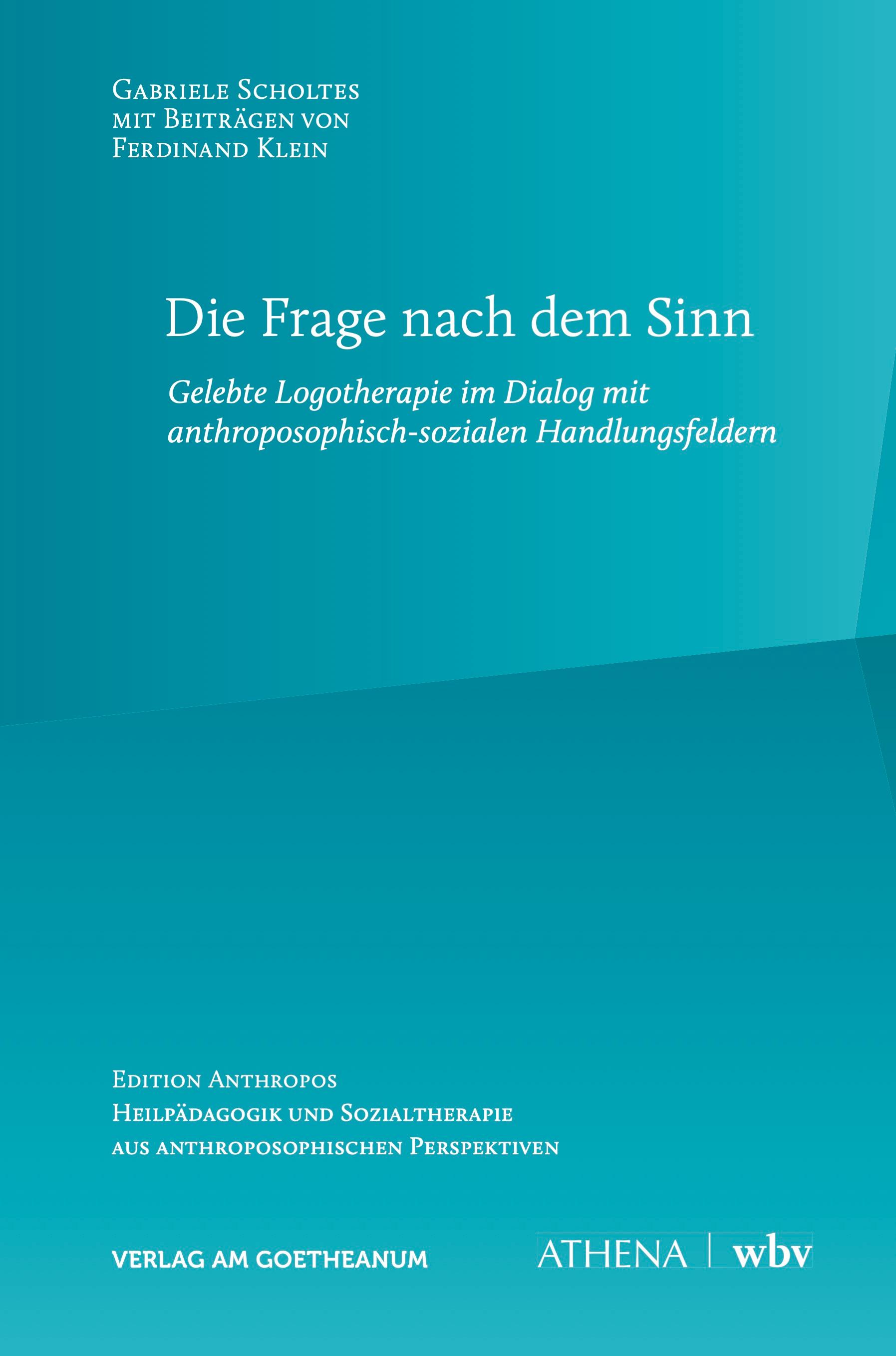 Vorderes Coverbild Die Frage nach dem Sinn