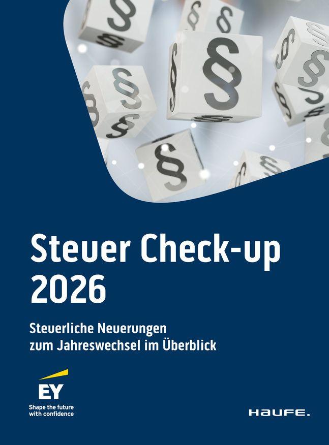Vorderes Coverbild Steuer Check-up 2026