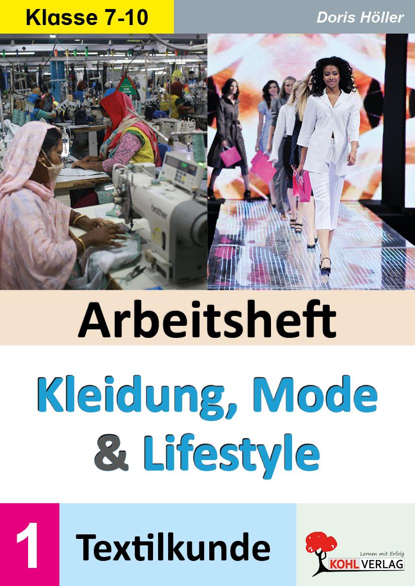 Vorderes Coverbild Arbeitsheft Kleidung, Mode und Lifestyle / Band 1