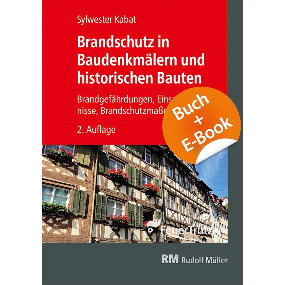 Vorderes Coverbild Brandschutz in Baudenkmälern und historischen Bauten - mit E-Book