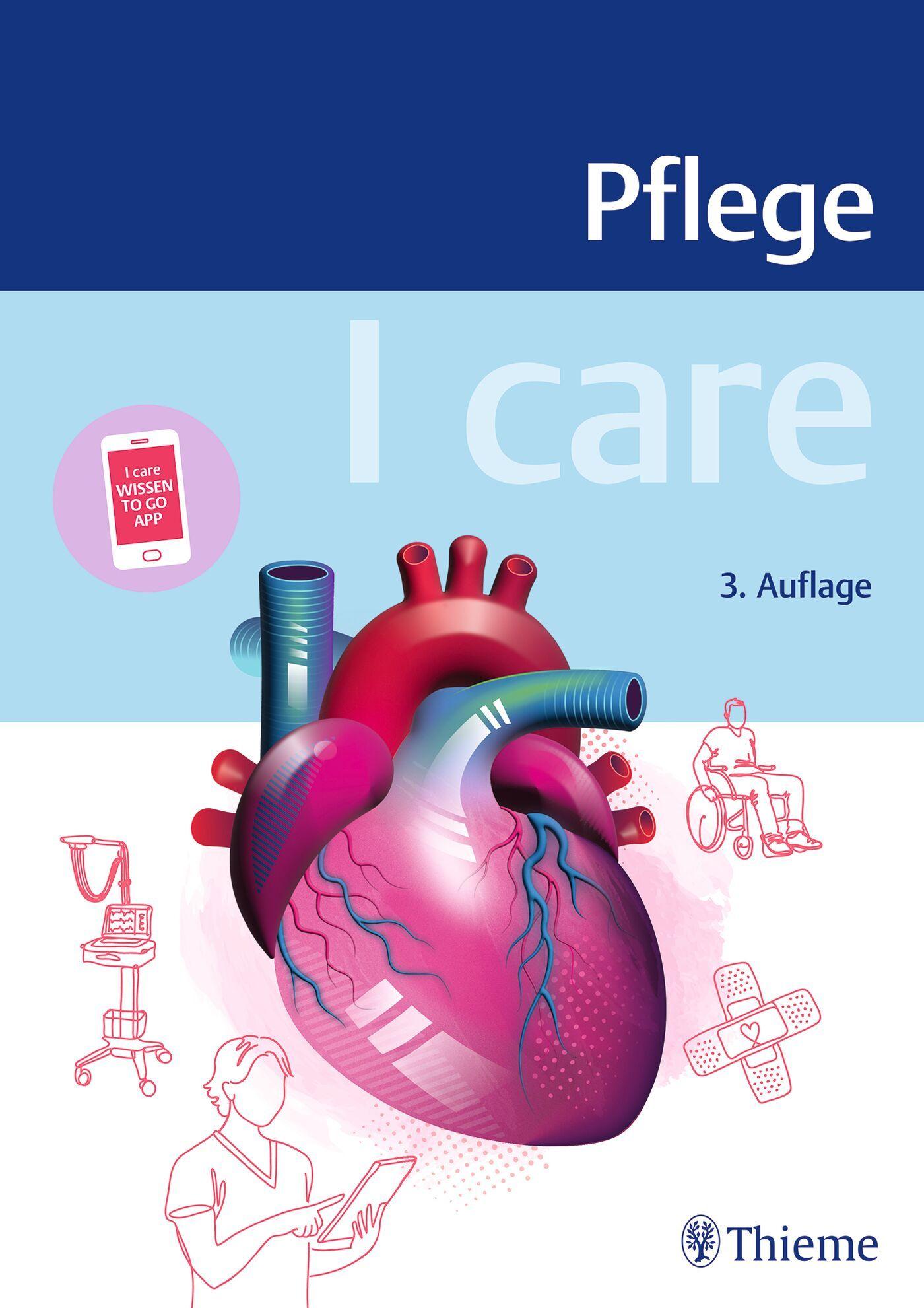 Vorderes Coverbild I care Pflege