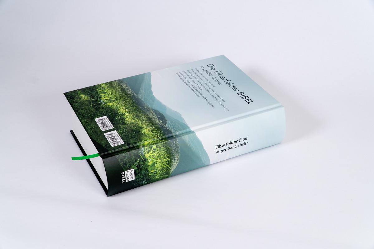 Beispielinhalt (Bild) Elberfelder Bibel in großer Schrift