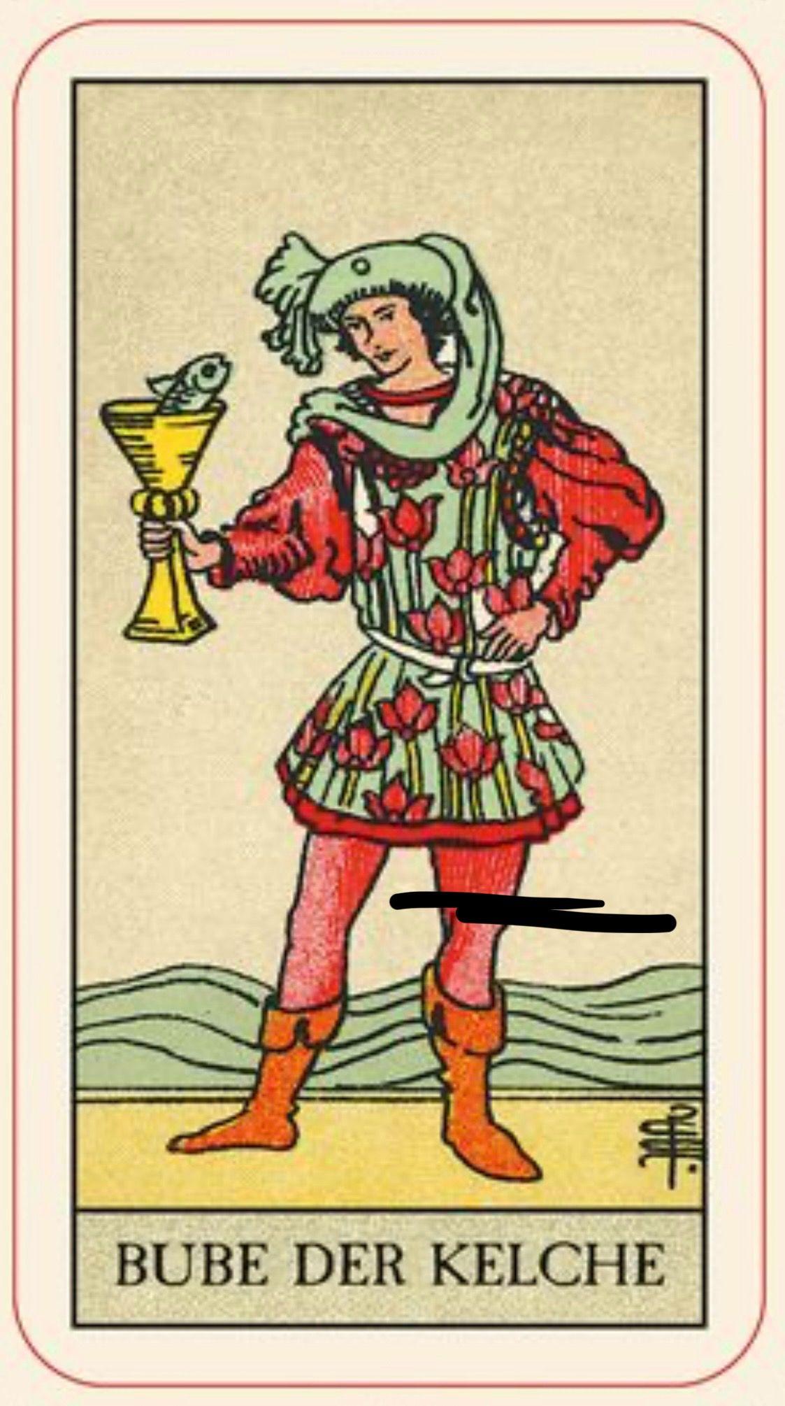 Beispielinhalt (Bild) Das Jugendstil Tarot