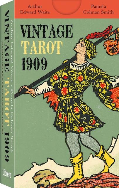 Vorderes Coverbild Vintage Tarot 1909