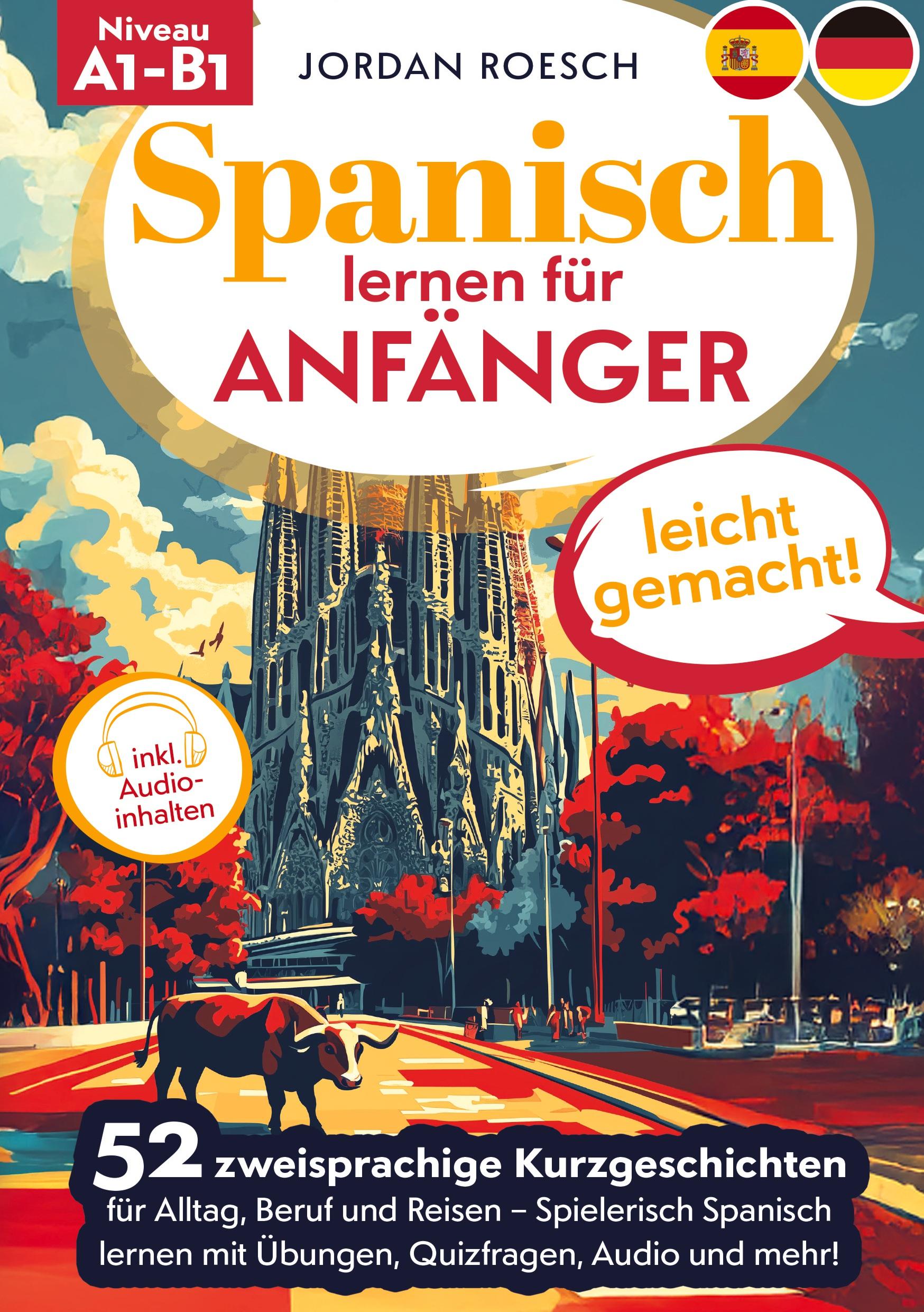 Vorderes Coverbild Spanisch lernen für Anfänger - leicht gemacht!