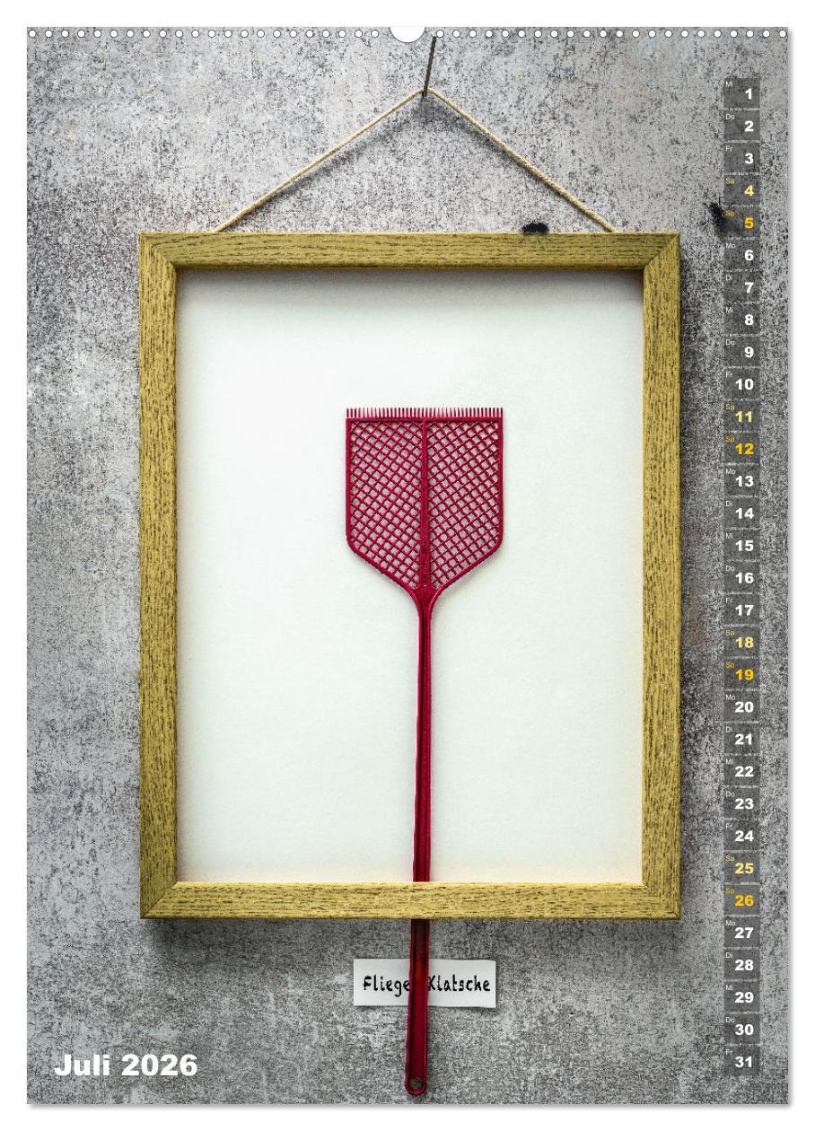 Beispielinhalt (Bild) Mitarbeiter des Monats (hochwertiger Premium Wandkalender 2026 DIN A2 hoch), Kunstdruck in Hochglanz