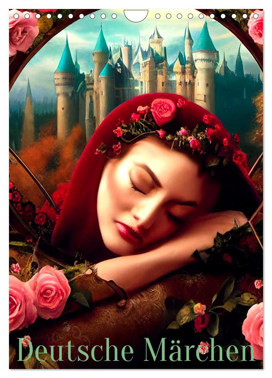 Vorderes Coverbild Deutsche Märchen (Wandkalender 2026 DIN A4 hoch), CALVENDO Monatskalender