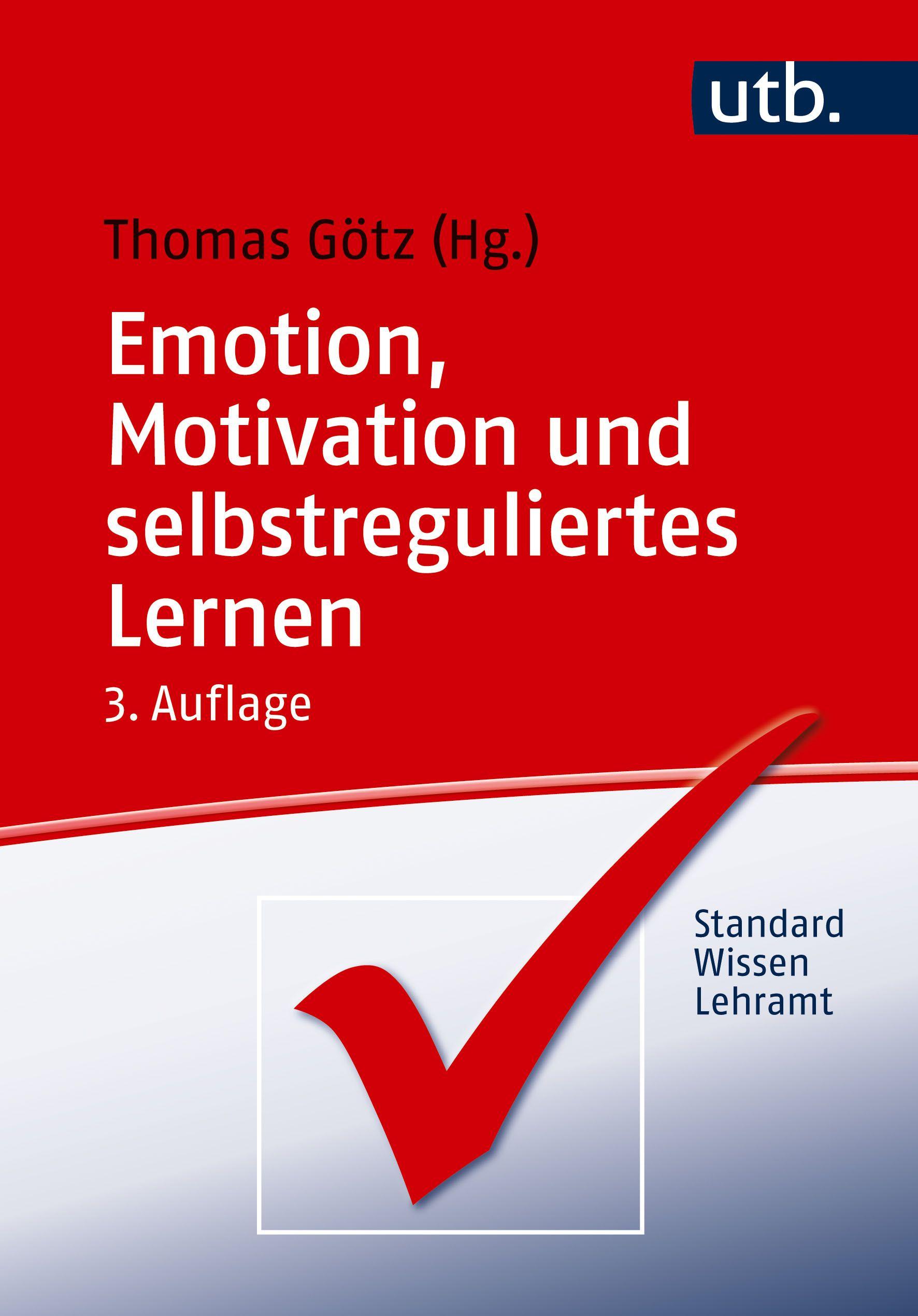Vorderes Coverbild Emotion, Motivation und selbstreguliertes Lernen