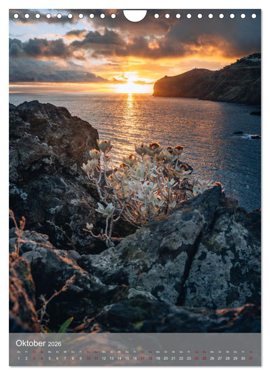 Beispielinhalt (Bild) Madeira - Zauber einer Insel (Wandkalender 2026 DIN A4 hoch), CALVENDO Monatskalender