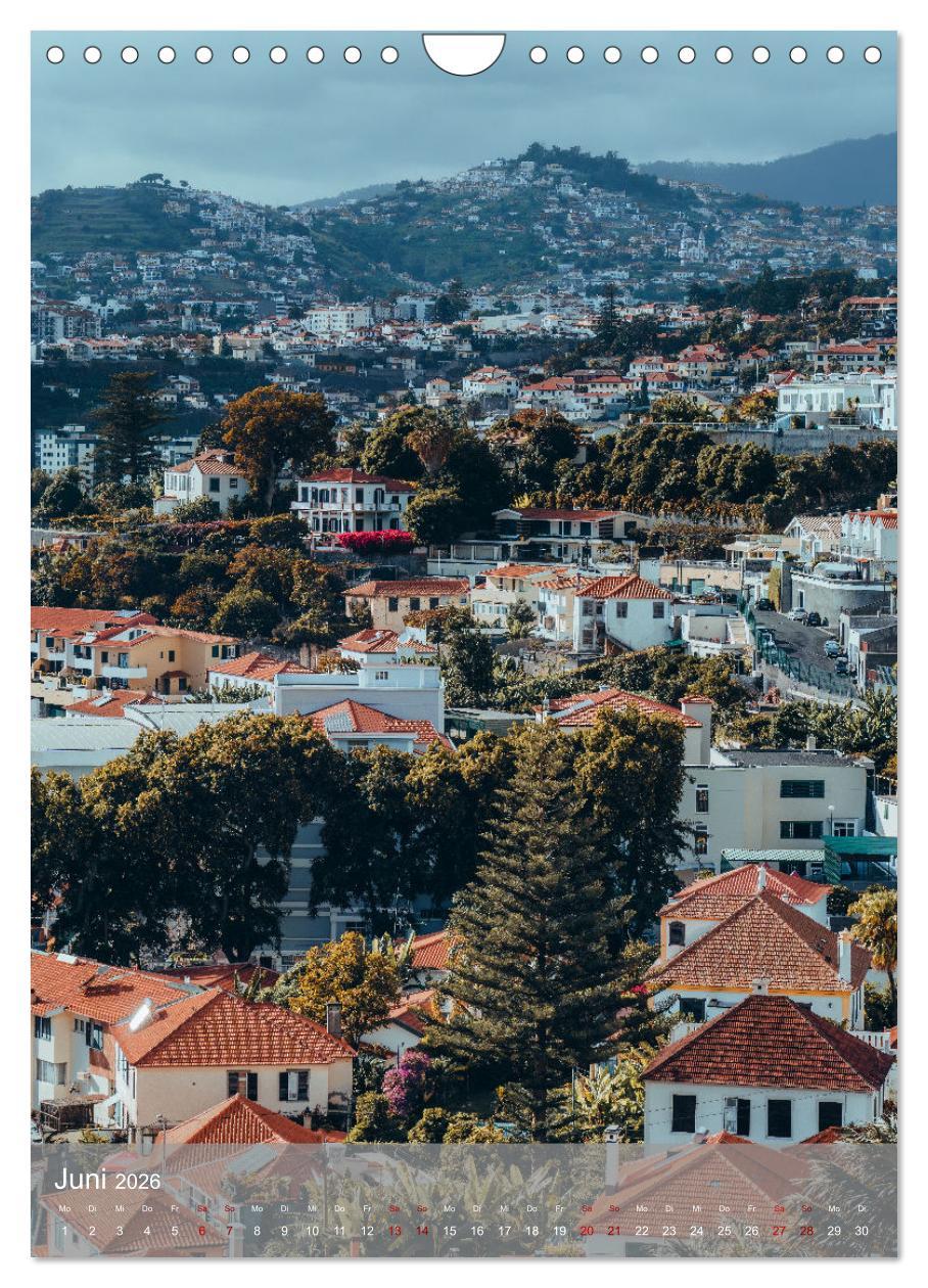 Beispielinhalt (Bild) Madeira - Zauber einer Insel (Wandkalender 2026 DIN A4 hoch), CALVENDO Monatskalender