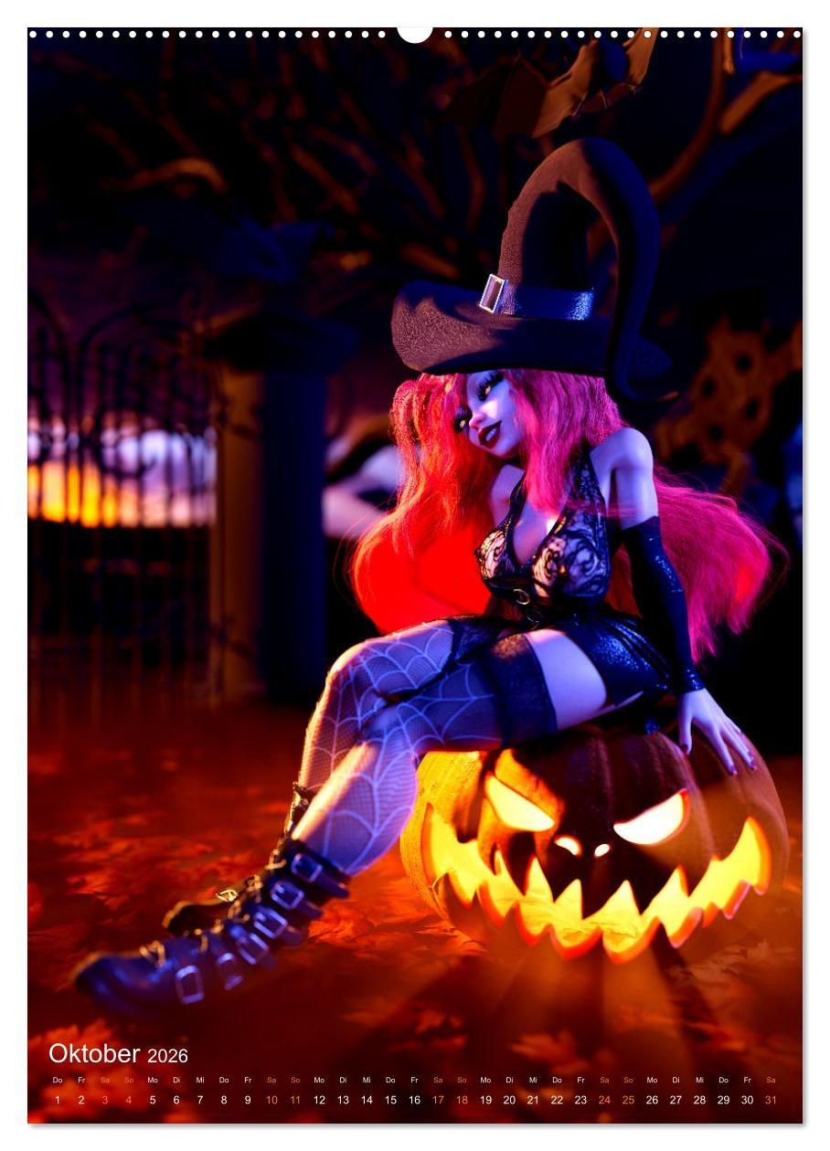 Beispielinhalt (Bild) Pin Up Kalender Carsten Mell (hochwertiger Premium Wandkalender 2026 DIN A2 hoch), Kunstdruck in Hochglanz