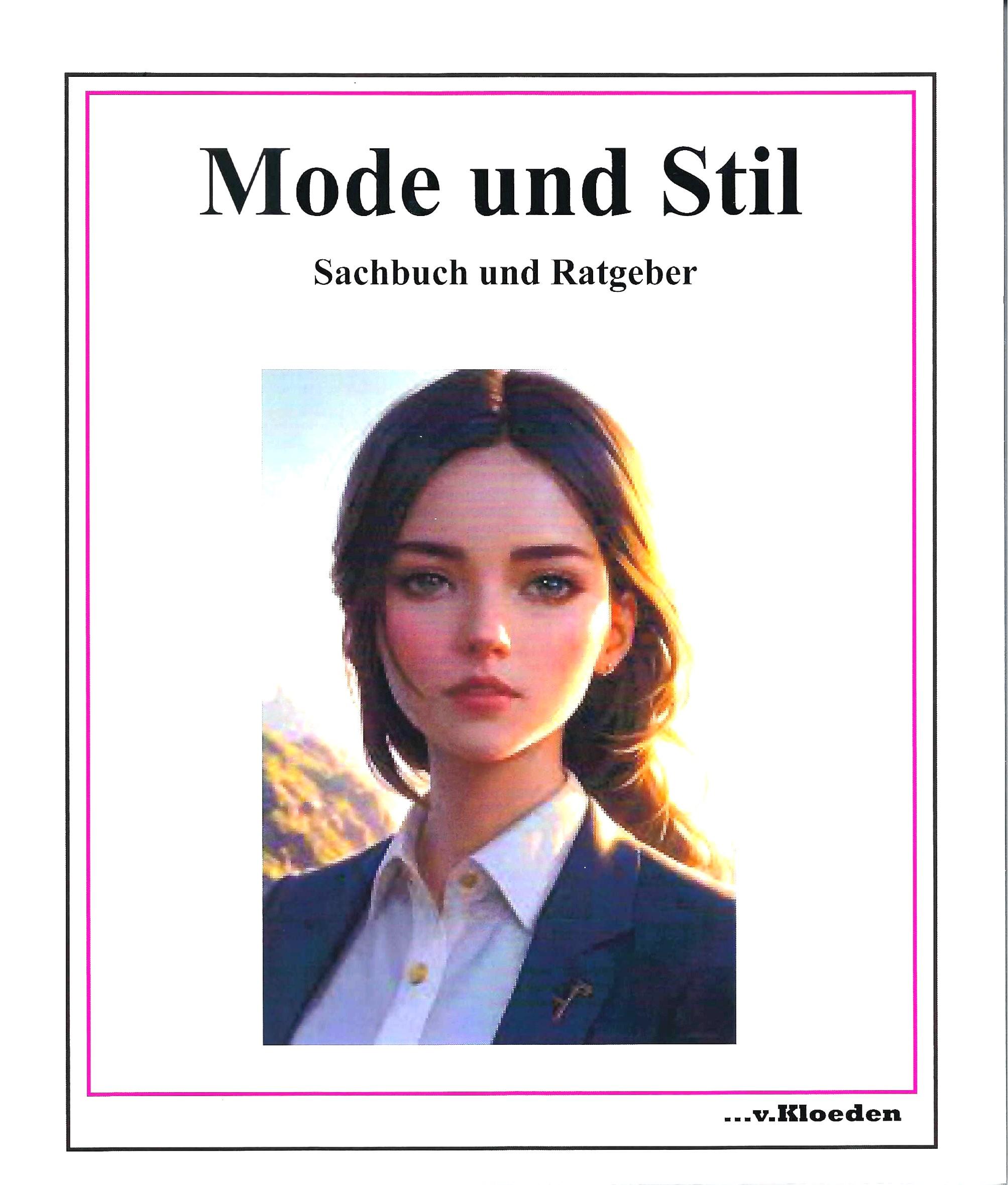 Vorderes Coverbild Mode und Stil