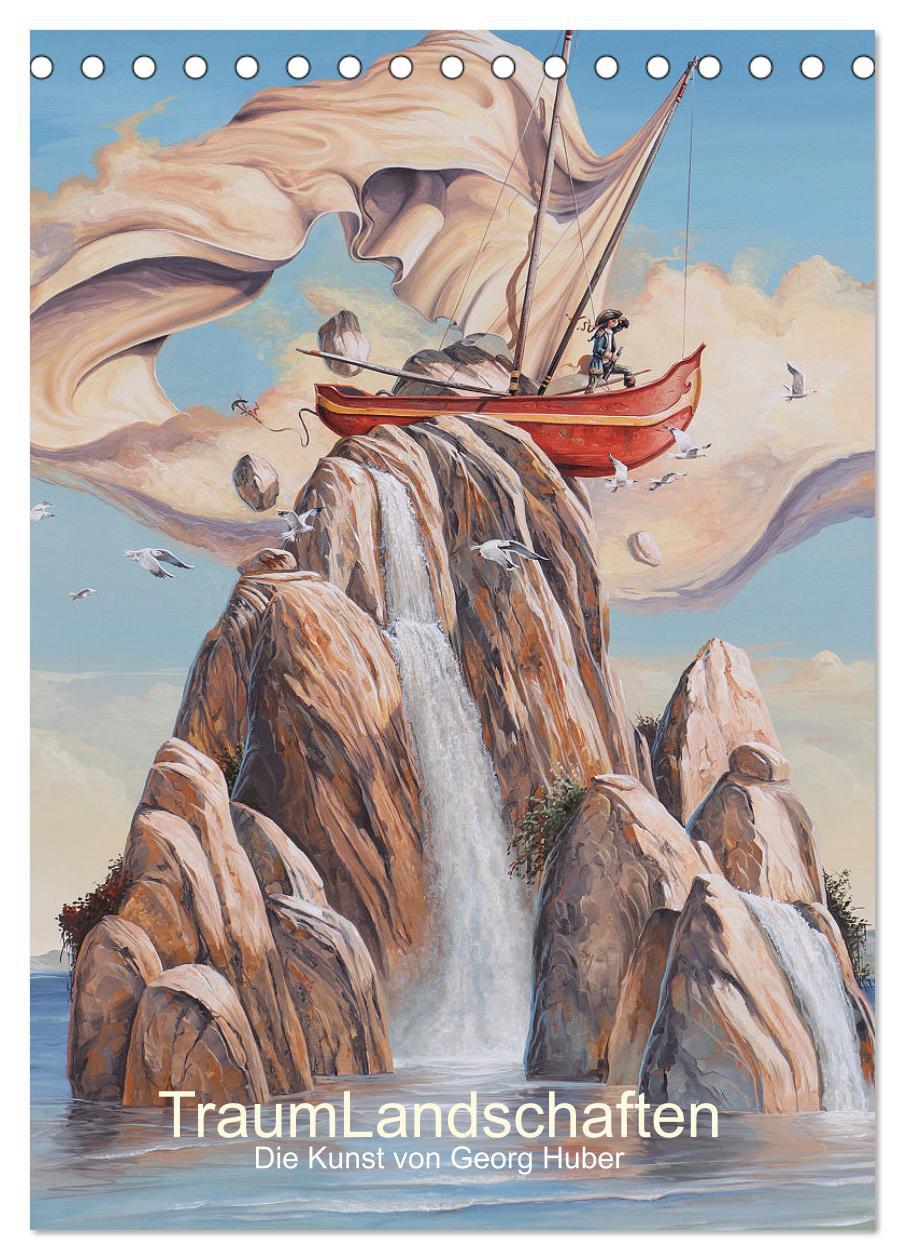Vorderes Coverbild TraumLandschaften (Tischkalender 2026 DIN A5 hoch), CALVENDO Monatskalender