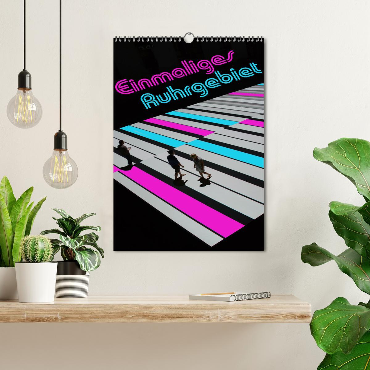 Beispielinhalt (Bild) Einmaliges Ruhrgebiet (Wandkalender 2026 DIN A3 hoch), CALVENDO Monatskalender