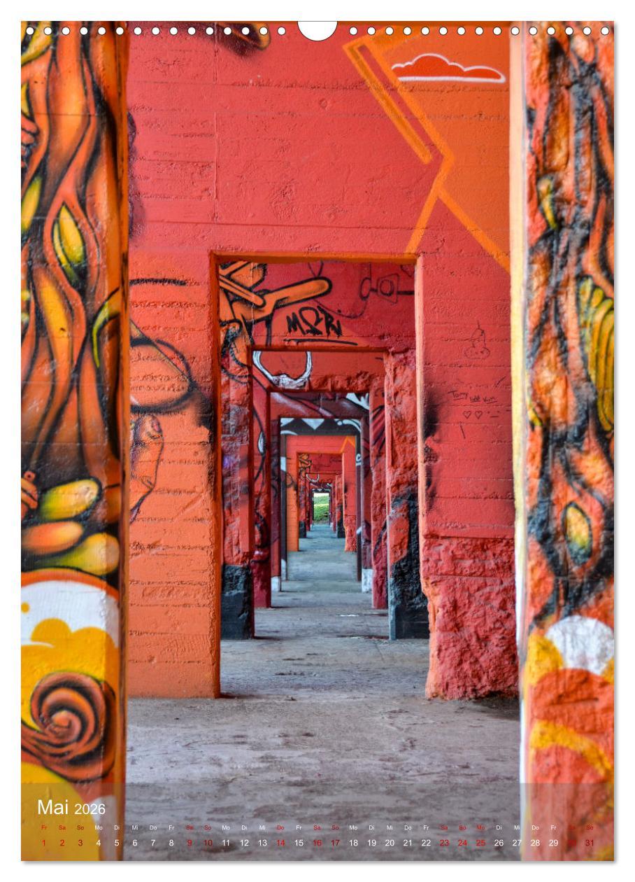 Beispielinhalt (Bild) Einmaliges Ruhrgebiet (Wandkalender 2026 DIN A3 hoch), CALVENDO Monatskalender