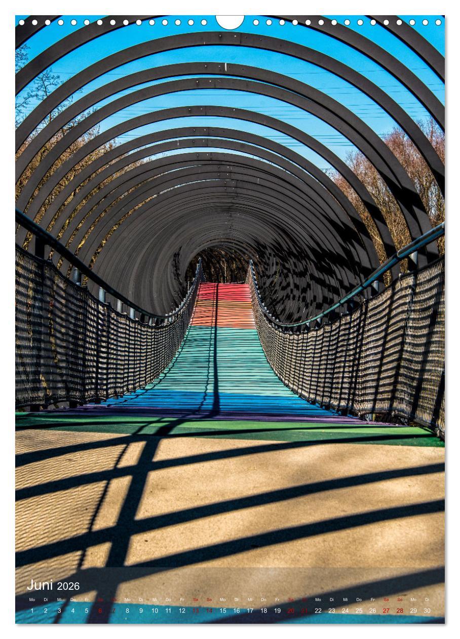 Beispielinhalt (Bild) Einmaliges Ruhrgebiet (Wandkalender 2026 DIN A3 hoch), CALVENDO Monatskalender