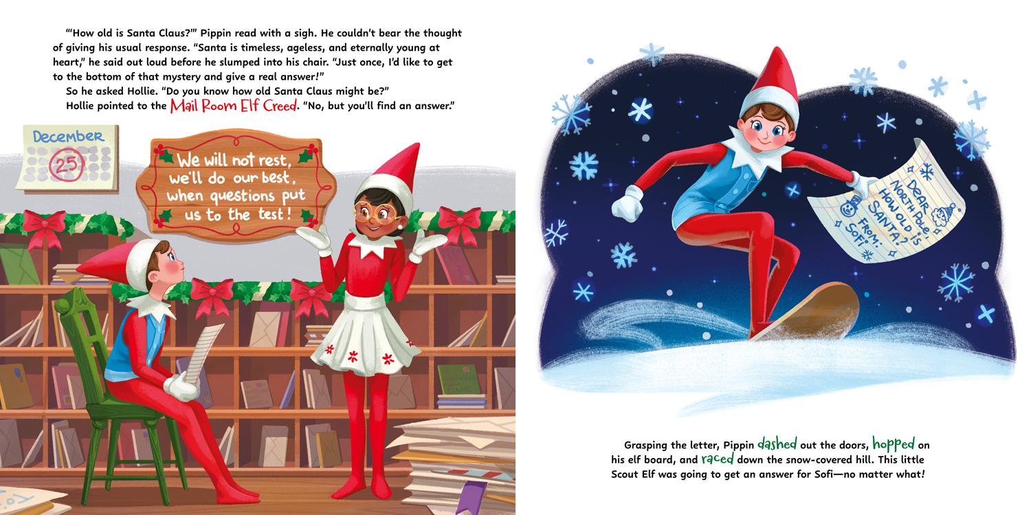 Beispielinhalt (Bild) The Elf on the Shelf: How Old is Santa Claus?