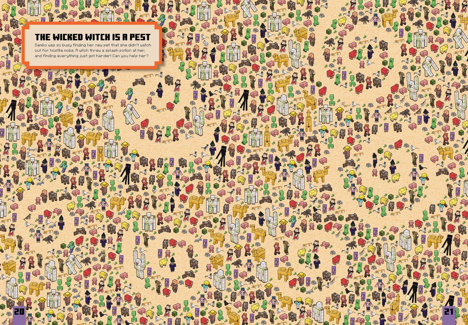 Beispielinhalt (Bild) Minecraft Where's the Zombie?