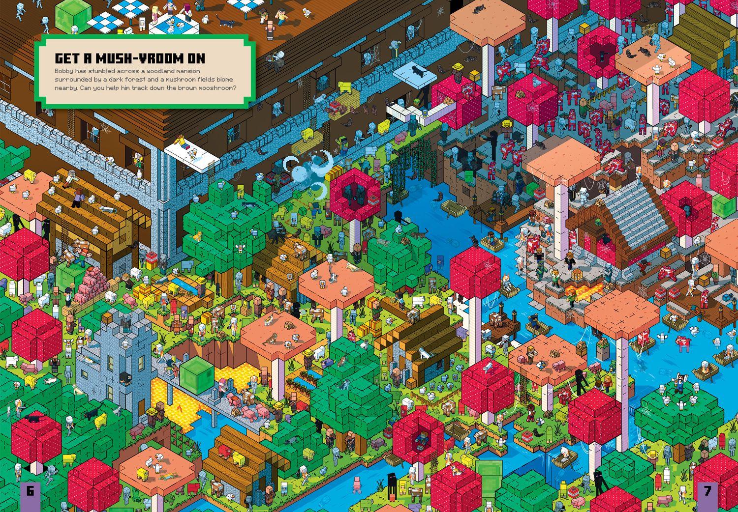 Beispielinhalt (Bild) Minecraft Where's the Zombie?