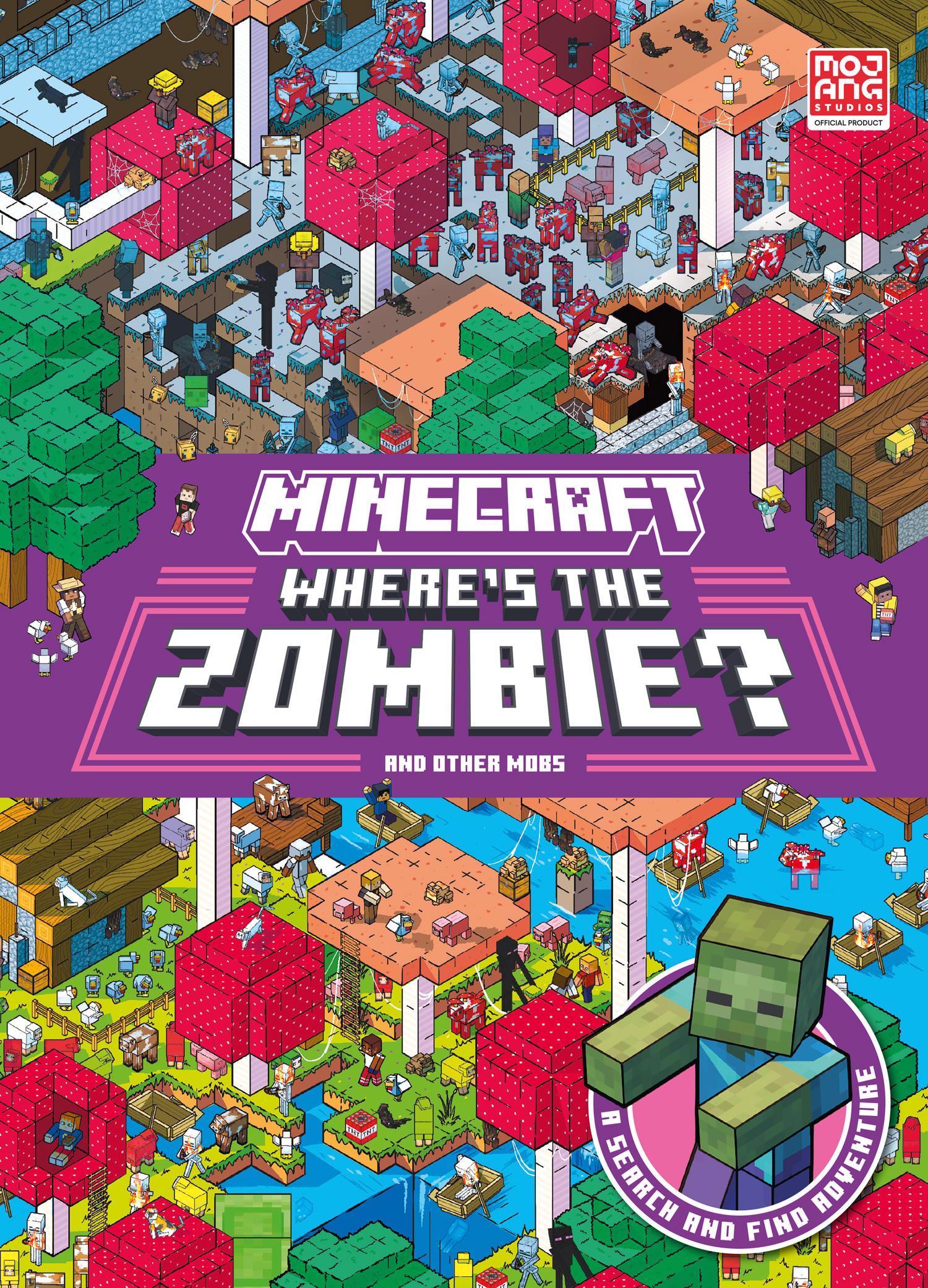 Vorderes Coverbild Minecraft Where's the Zombie?