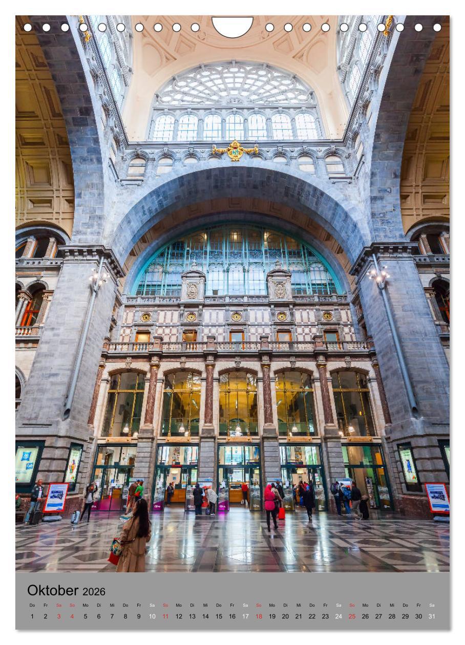 Beispielinhalt (Bild) Architekturstile von der Antike bis zur Gegenwart (Wandkalender 2026 DIN A4 hoch), CALVENDO Monatskalender