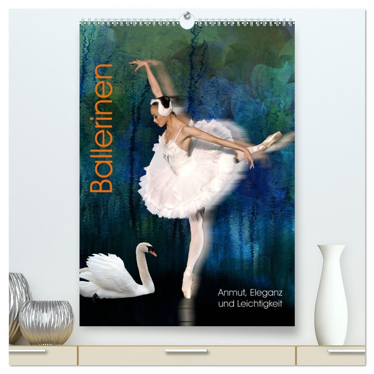 Vorderes Coverbild Ballerinen - Anmut, Eleganz und Leichtigkeit (hochwertiger Premium Wandkalender 2026 DIN A2 hoch), Kunstdruck in Hochglanz