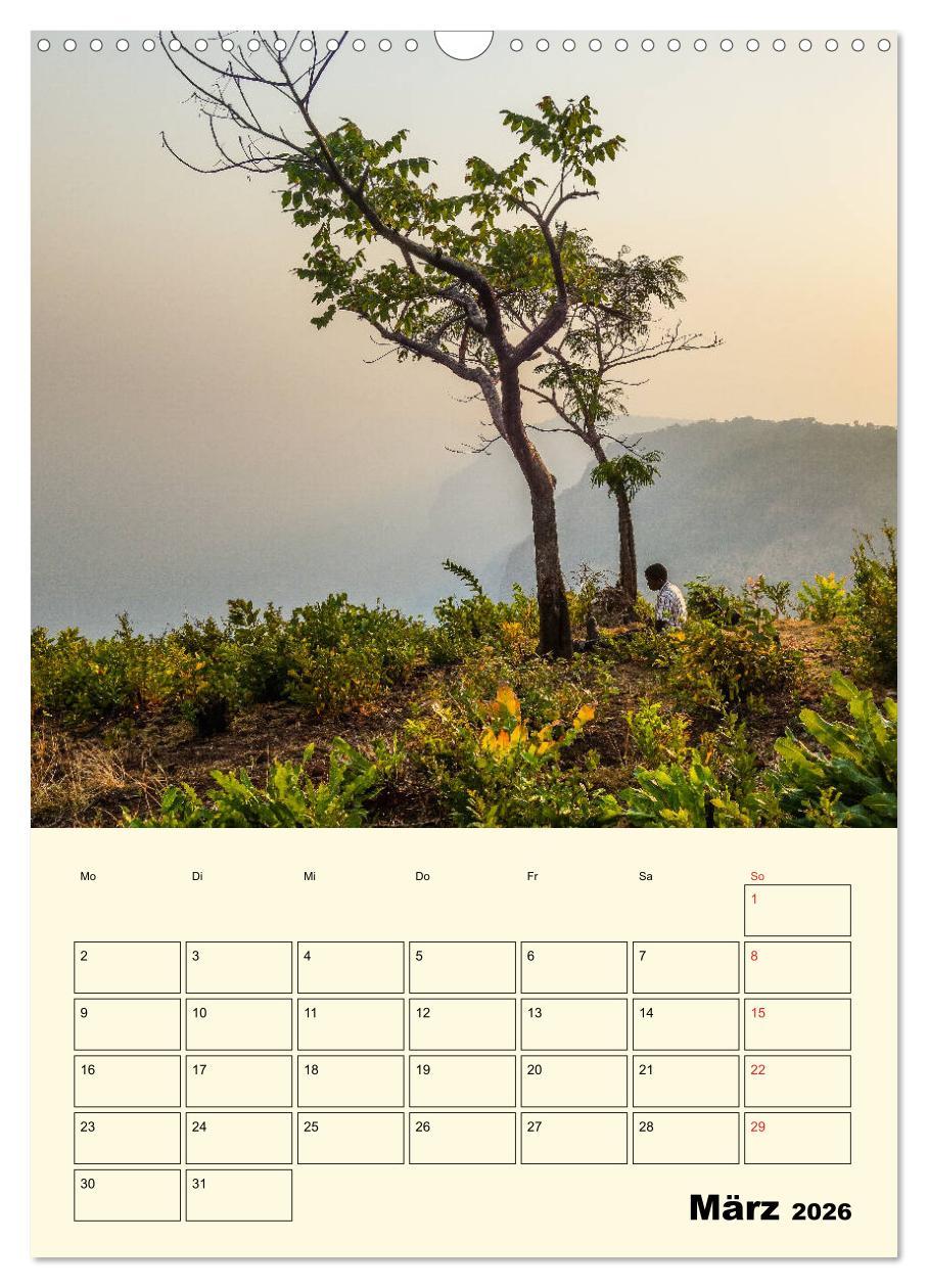 Beispielinhalt (Bild) Lebendiges Westafrika - Mauretanien, Senegal, Guinea, Bissau (Wandkalender 2026 DIN A3 hoch), CALVENDO Monatskalender