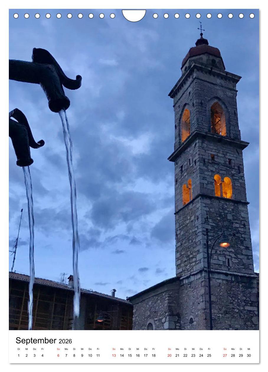 Beispielinhalt (Bild) Magische Orte Italiens (Wandkalender 2026 DIN A4 hoch), CALVENDO Monatskalender