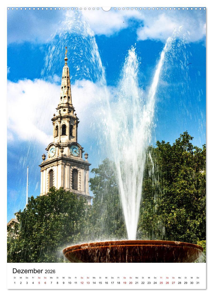 Beispielinhalt (Bild) London, mal anders (hochwertiger Premium Wandkalender 2026 DIN A2 hoch), Kunstdruck in Hochglanz