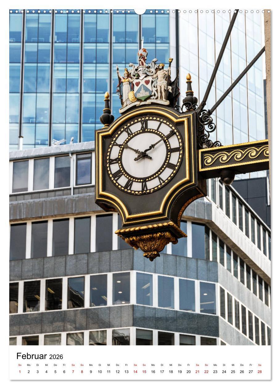 Beispielinhalt (Bild) London, mal anders (hochwertiger Premium Wandkalender 2026 DIN A2 hoch), Kunstdruck in Hochglanz