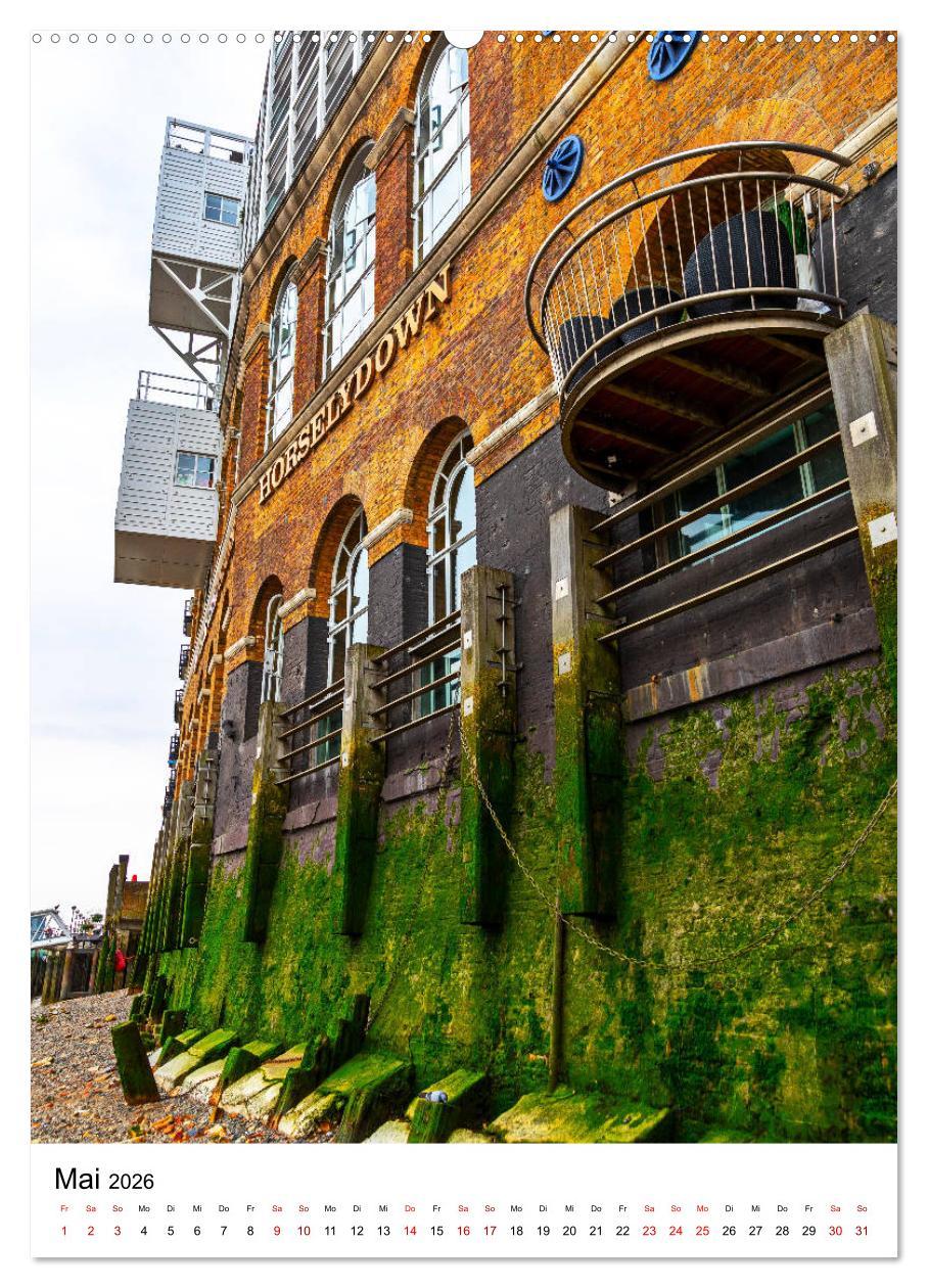 Beispielinhalt (Bild) London, mal anders (hochwertiger Premium Wandkalender 2026 DIN A2 hoch), Kunstdruck in Hochglanz