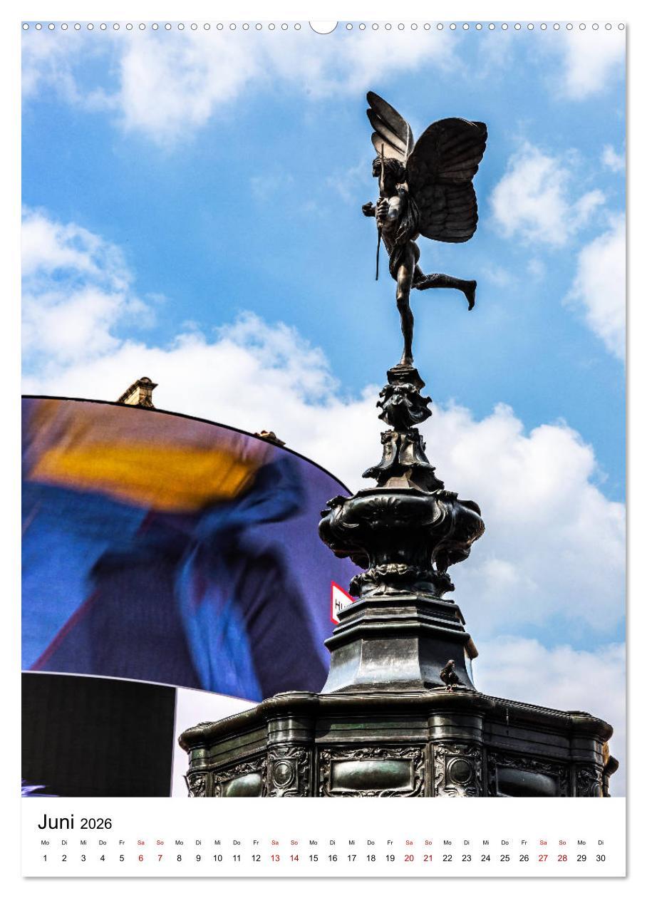 Beispielinhalt (Bild) London, mal anders (hochwertiger Premium Wandkalender 2026 DIN A2 hoch), Kunstdruck in Hochglanz