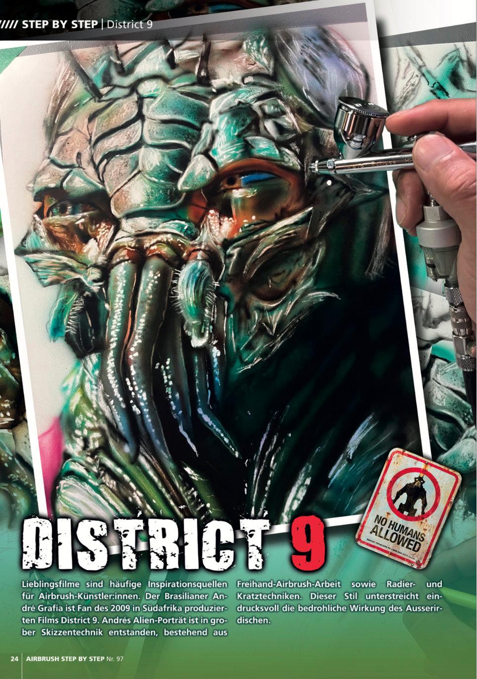 Beispielinhalt (Bild) Airbrush Step by Step 97