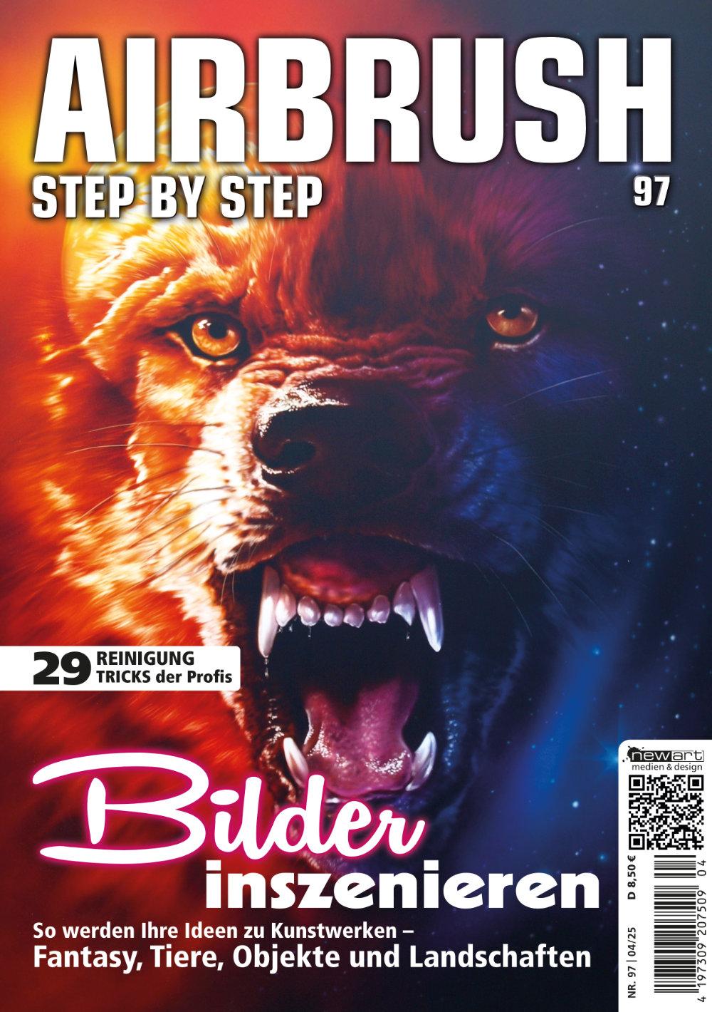 Vorderes Coverbild Airbrush Step by Step 97