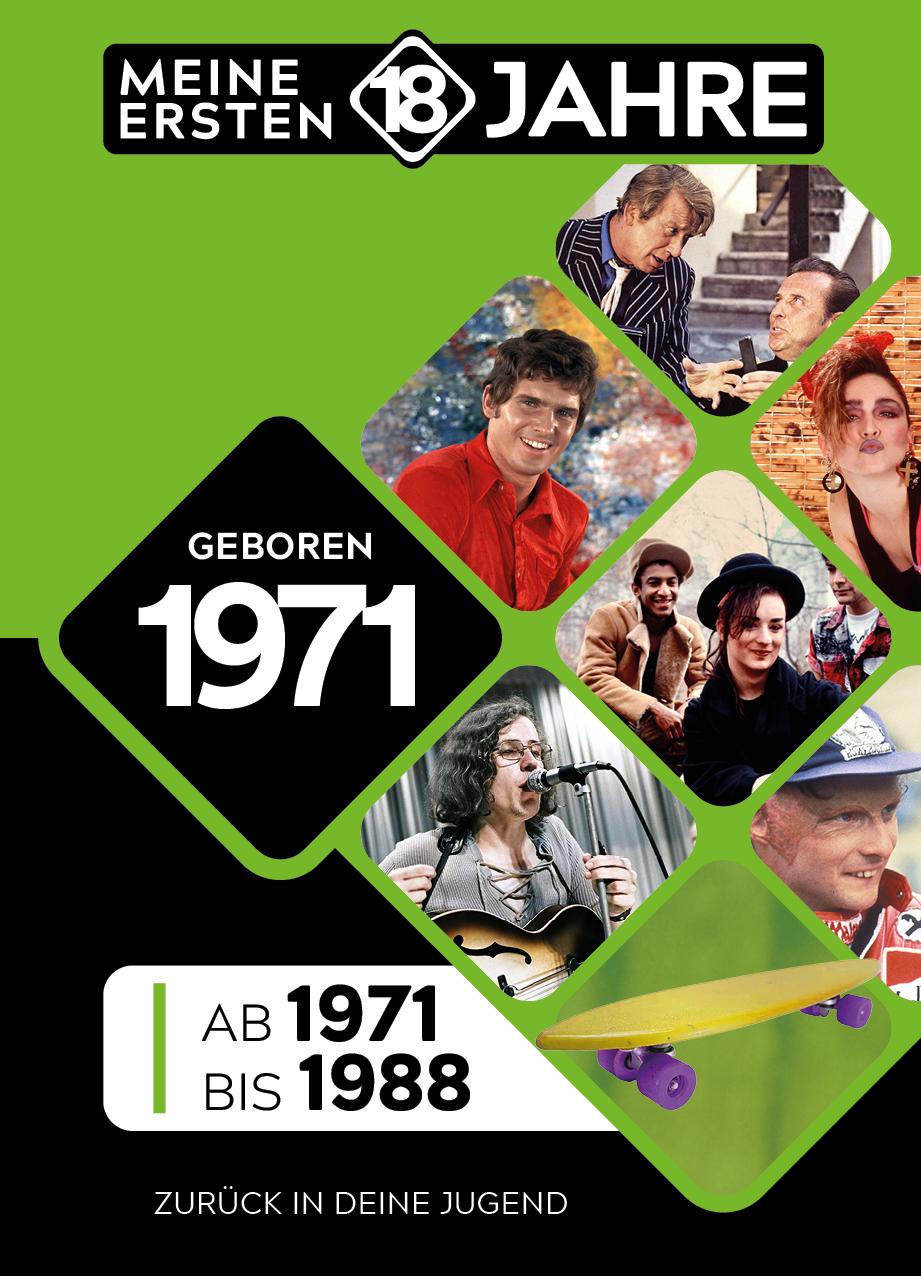 Vorderes Coverbild Geboren 1971