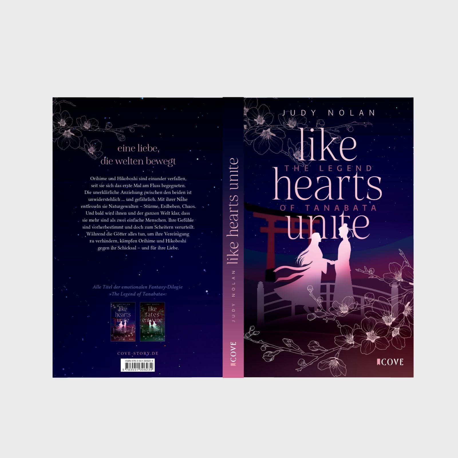 Beispielinhalt (Bild) Like Hearts Unite (The Legend of Tanabata 1)