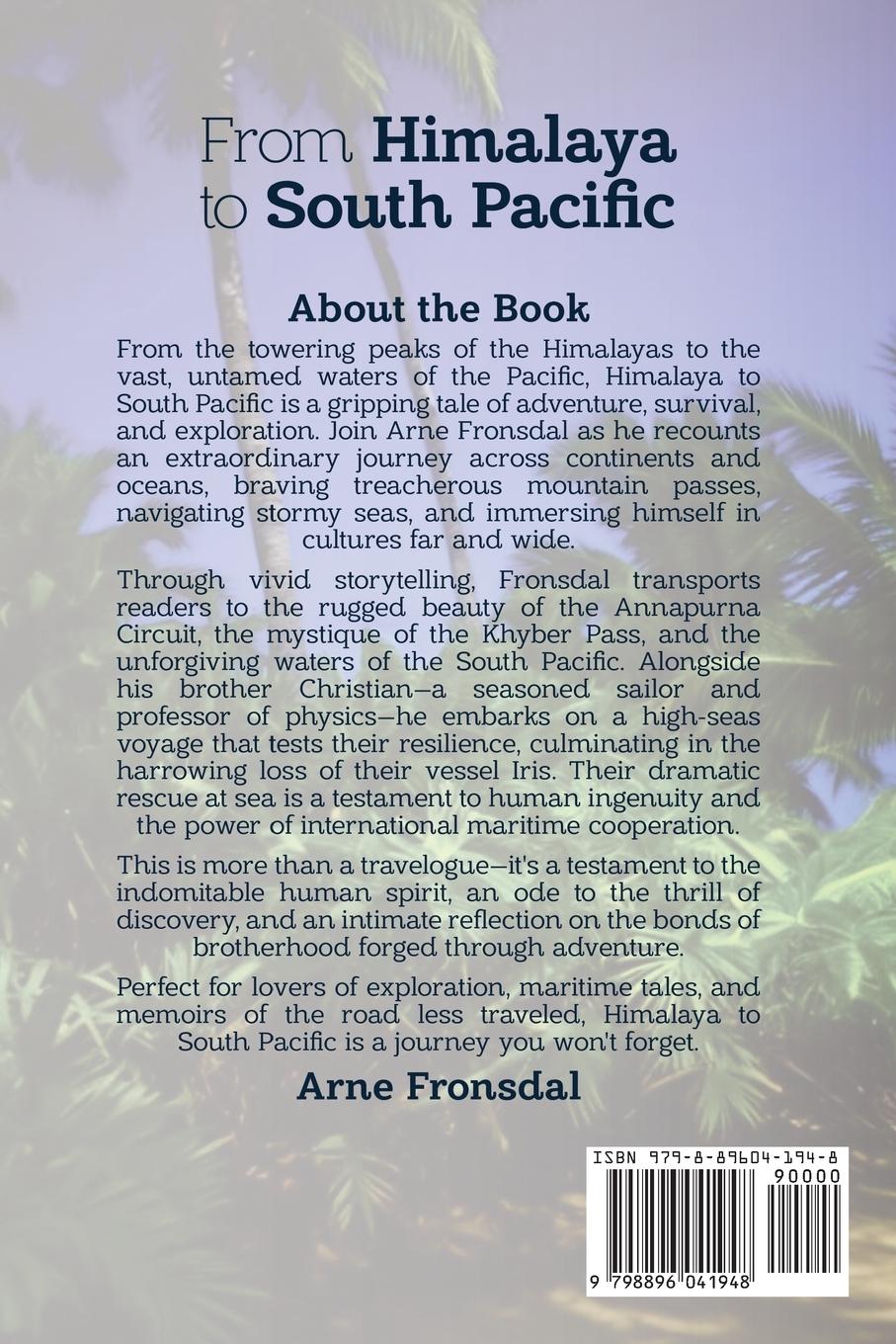 Rückseitencover From Himalaya to South Pacific