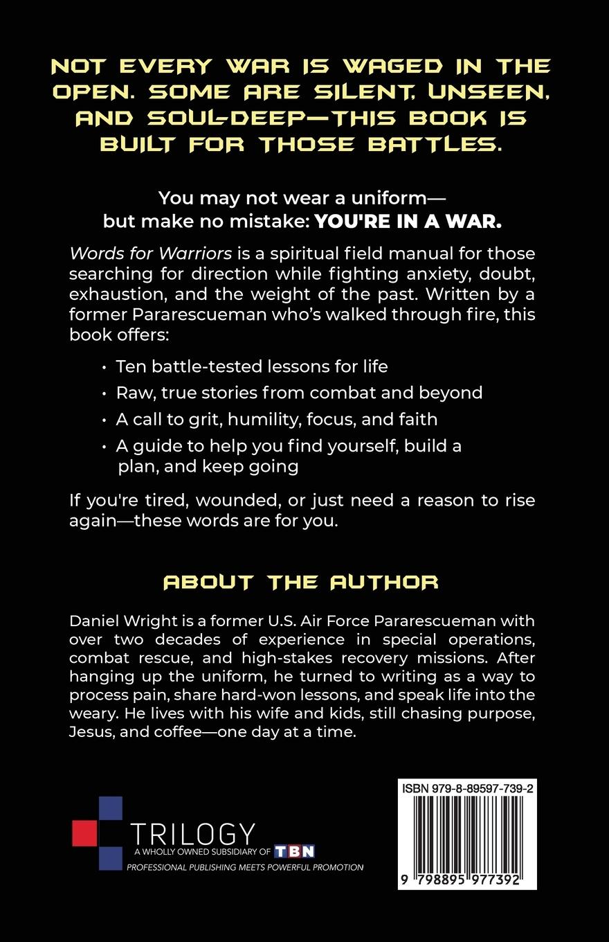 Rückseitencover Words for Warriors