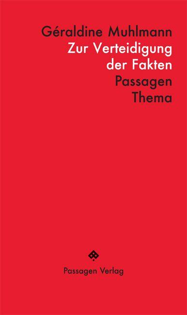 Vorderes Coverbild Zur Verteidigung der Fakten