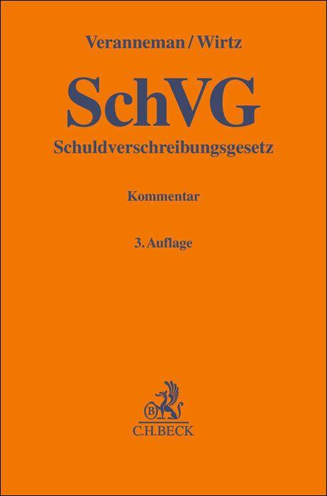 Vorderes Coverbild Schuldverschreibungsgesetz
